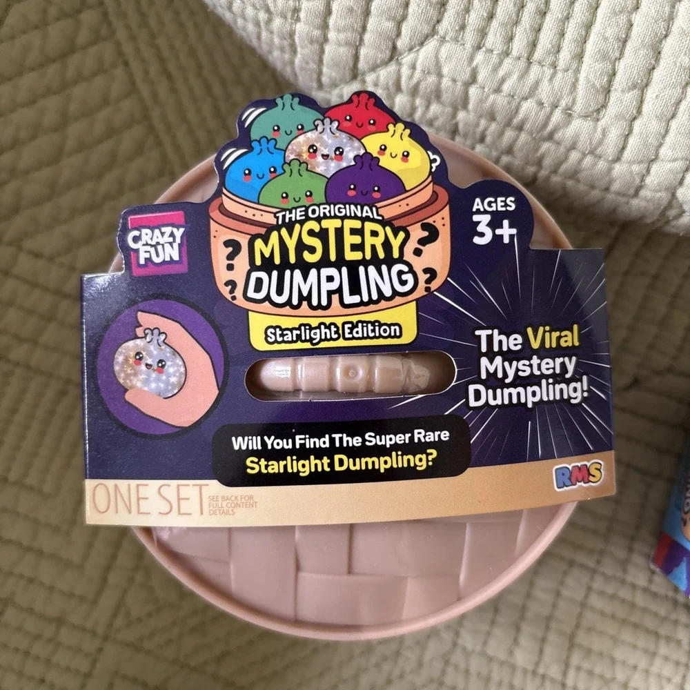 RMS Mystery Dumpling Squishy Lot of 7 Sealed Gummi Bear Angry Glitter